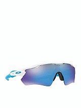 Oakley Radar EV Path Ανδρικά Γυαλιά Ηλίου με Λευκό Κοκκάλινο Σκελετό και Μπλε Καθρέφτη Φακό OO9208-57