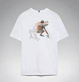 Oakley T-shirt Futurescape frog Λευκό S