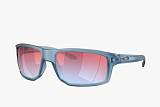 Oakley Gibston Ανδρικά Γυαλιά Ηλίου με Μπλε Κοκκάλινο Σκελετό και Κόκκινο Ντεγκραντέ Καθρέφτη Φακό OO9449-25