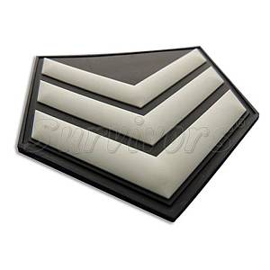 Βαθμοί αστυνομίας 3D Μπράτσου με Velcro (ζευγάρι)