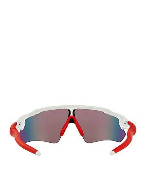 Oakley Radar Ev Path Ανδρικά Γυαλιά Ηλίου με Λευκό Κοκκάλινο Σκελετό και Μωβ Φακό OO9208-05