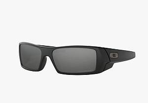 Oakley GasCan Ανδρικά Γυαλιά Ηλίου με Μαύρο Κοκκάλινο Σκελετό και Μαύρο Καθρέφτη Φακό OO9014-12-856