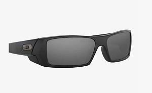 Oakley GasCan Ανδρικά Γυαλιά Ηλίου με Μαύρο Κοκκάλινο Σκελετό και Μαύρο Καθρέφτη Φακό OO9014-12-856