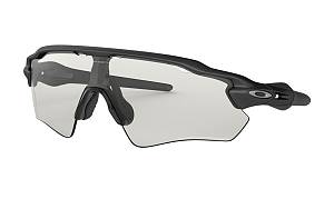 Oakley Radar Ev Path Ανδρικά Γυαλιά Ηλίου με Μαύρο Κοκκάλινο Σκελετό και Διάφανο Φακό OO9208-13
