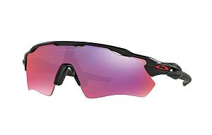 Oakley Radar Ev Path Ανδρικά Γυαλιά Ηλίου με Μαύρο Κοκκάλινο Σκελετό και Μωβ Καθρέφτη Φακό OO9208-46
