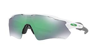 Oakley Radar Ev Path Ανδρικά Γυαλιά Ηλίου με Λευκό Κοκκάλινο Σκελετό και Πράσινο Καθρέφτη Φακό OO9208-71