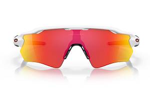 Oakley Radar Ev Path Ανδρικά Γυαλιά Ηλίου με Λευκό Κοκκάλινο Σκελετό και Κόκκινο Καθρέφτη Φακό OO9208-72