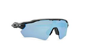 Oakley Radar Ev Path με Μαύρο Κοκκάλινο Σκελετό και Μπλε Polarized Καθρέφτη Φακό OO9208-C0