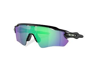 Oakley Radar Ev Path Ανδρικά Γυαλιά Ηλίου με Μαύρο Κοκκάλινο Σκελετό και Πράσινο Καθρέφτη Φακό OO9208-F0