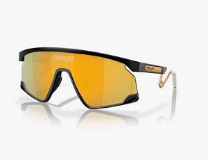 Oakley Ανδρικά Γυαλιά Ηλίου με Μαύρο Σκελετό και Κίτρινο Καθρέφτη Φακό OO9237-01