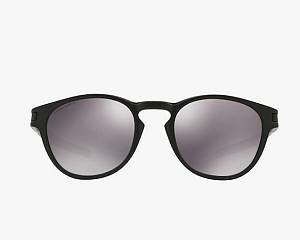 Oakley Latch Ανδρικά Γυαλιά Ηλίου με Μαύρο Κοκκάλινο Σκελετό και Μαύρο Καθρέφτη Φακό OO9265-27