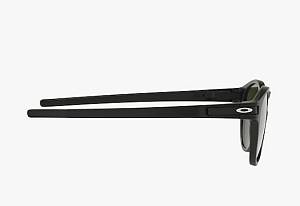 Oakley Latch Ανδρικά Γυαλιά Ηλίου με Μαύρο Κοκκάλινο Σκελετό και Μαύρο Καθρέφτη Φακό OO9265-27