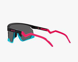 Oakley Bxtr Unisex Γυαλιά Ηλίου με Πολύχρωμο Κοκκάλινο Σκελετό και Μαύρο Φακό OO9280-05