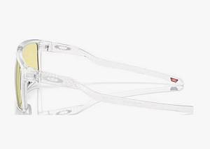 Oakley Prizm Ανδρικά Γυαλιά Ηλίου με Διάφανο Κοκκάλινο Σκελετό και Κίτρινο Φακό OO9285-04