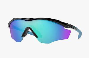 Oakley M2 Frame XL Ανδρικά Γυαλιά Ηλίου με Μαύρο - μπλέ Κοκκάλινο Σκελετό και Μπλε Φακό OO9343-21