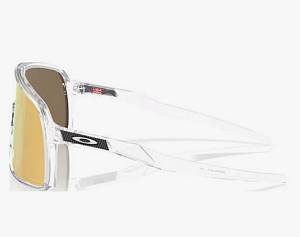 Oakley Sutro Ανδρικά Γυαλιά Ηλίου με Διάφανο Κοκκάλινο Σκελετό και Πορτοκαλί Καθρέφτη Φακό OO9406-B5