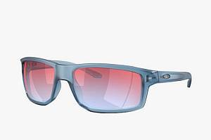 Oakley Gibston Ανδρικά Γυαλιά Ηλίου με Μπλε Κοκκάλινο Σκελετό και Κόκκινο Ντεγκραντέ Καθρέφτη Φακό OO9449-25