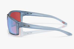 Oakley Gibston Ανδρικά Γυαλιά Ηλίου με Μπλε Κοκκάλινο Σκελετό και Κόκκινο Ντεγκραντέ Καθρέφτη Φακό OO9449-25