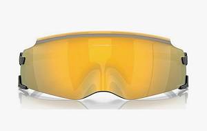 Oakley Kato Ανδρικά Γυαλιά Ηλίου με Κίτρινο Κοκκάλινο Σκελετό και Χρυσό Καθρέφτη Φακό OO9455M-02