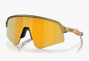 Oakley Sutro Lite Sweep Ανδρικά Γυαλιά Ηλίου με Χρυσό Κοκκάλινο Σκελετό και Κίτρινο Καθρέφτη Φακό OO9465-21