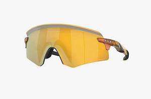 Oakley Encoder Unisex Γυαλιά Ηλίου με Πορτοκαλί Κοκκάλινο Σκελετό και Κίτρινο Φακό OO9471-20