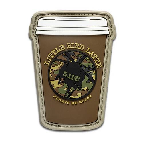 5.11 Little Bird Latte Patch