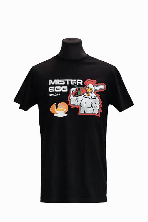SMLabs T-shirt Mister Egg – Crack the Limits Edition