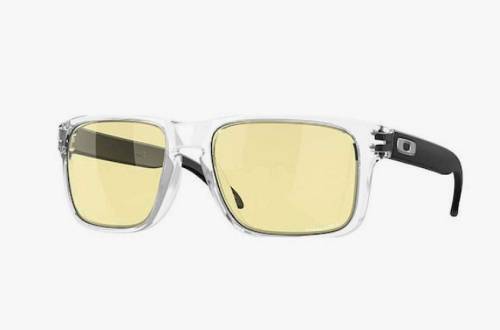 Oakley Holbrook Ανδρικά Γυαλιά Ηλίου με Γκρι Κοκκάλινο Σκελετό και Κίτρινο Φακό 009102 X2