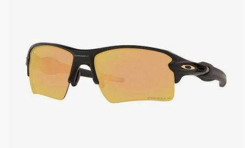 Oakley Flak 2.0 XL Ανδρικά Γυαλιά Ηλίου με Μαύρο Κοκκάλινο Σκελετό και Πορτοκαλί Polarized Καθρέφτη Φακό OO9188-B3