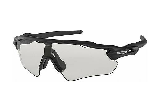 Oakley Radar Ev Path Ανδρικά Γυαλιά Ηλίου με Μαύρο Κοκκάλινο Σκελετό και Διάφανο Φακό OO9208-74