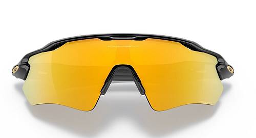 Oakley Radar Ev Path με Μαύρο Κοκκάλινο Σκελετό και Κίτρινο Polarized Καθρέφτη Φακό OO9208-C9