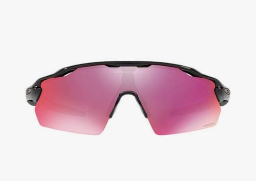 Oakley Radar Ev Pitch Ανδρικά Γυαλιά Ηλίου με Μαύρο Κοκκάλινο Σκελετό και Μωβ Καθρέφτη Φακό OO9211-17