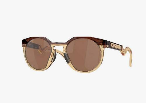 Oakley HSTN Ανδρικά Γυαλιά Ηλίου με Μπεζ Κοκκάλινο Σκελετό και Καφέ Φακό OO9242-07