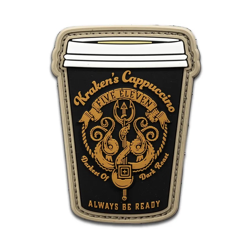 5.11 Kraken Cappucino Patch