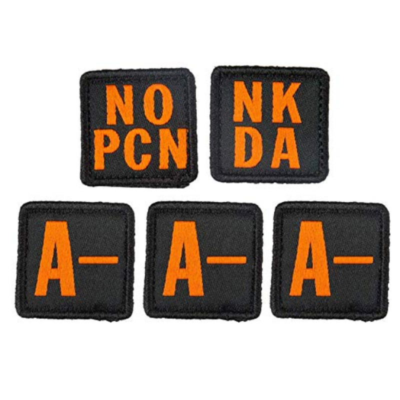 5.11 Tactical Blood Type Patch Kit A Negative