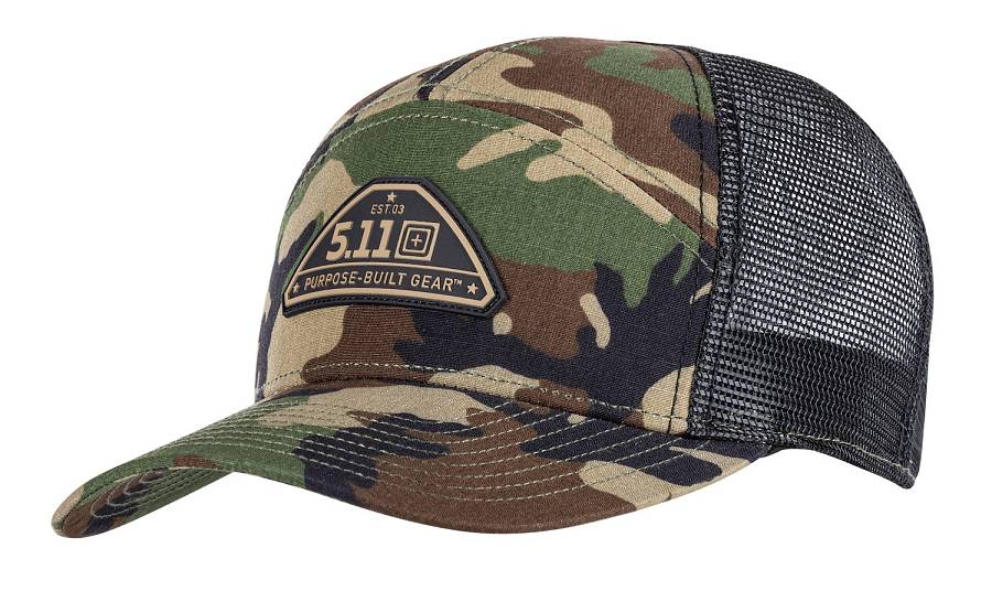 5.11 Καπέλο Purpose-Built Gear Woodland 7 Panel