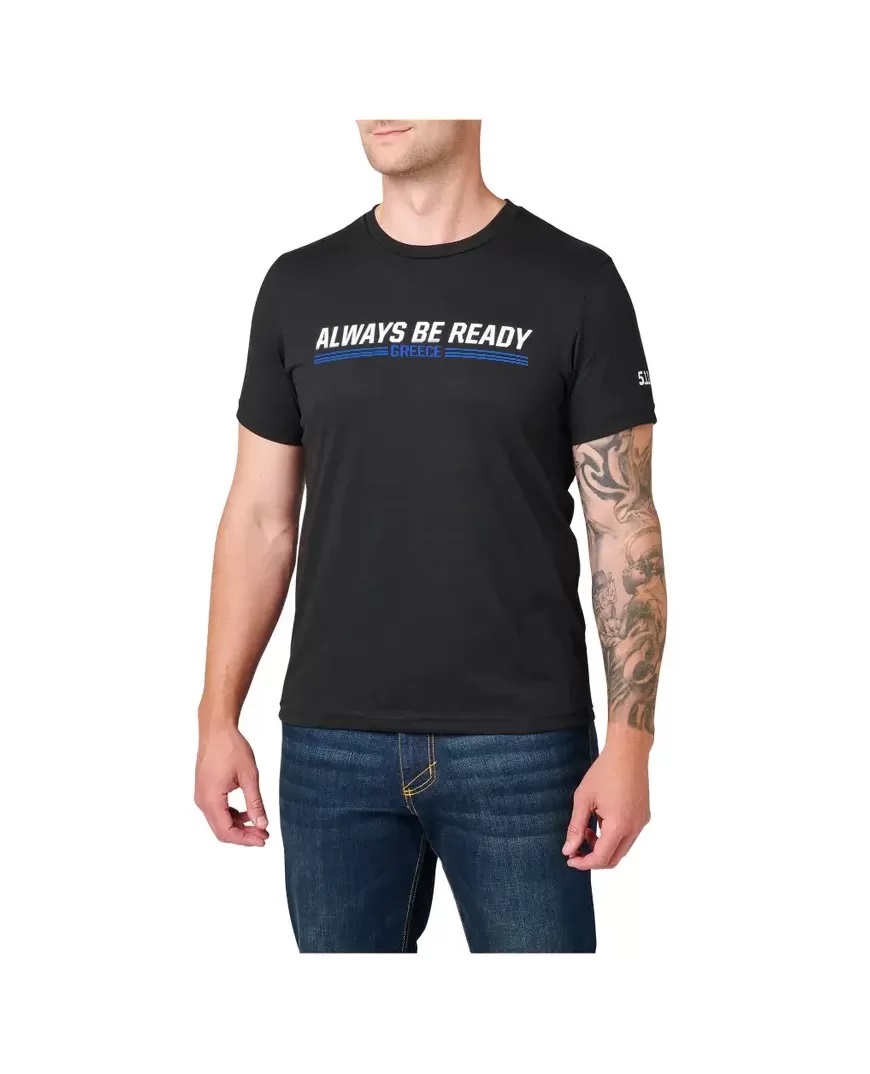 5.11 T-shirt Always Be Ready® Greece
