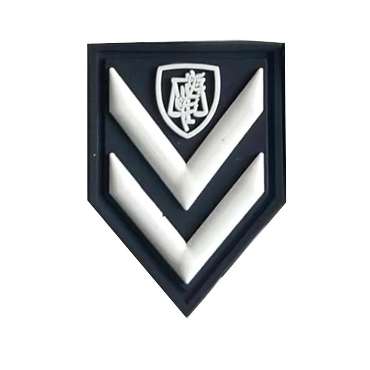 Βαθμοί αστυνομίας 3D πέτου με Velcro (ζευγάρι)