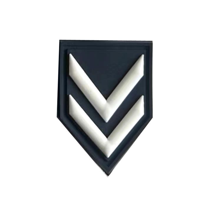 Βαθμοί αστυνομίας 3D πέτου με Velcro (ζευγάρι)