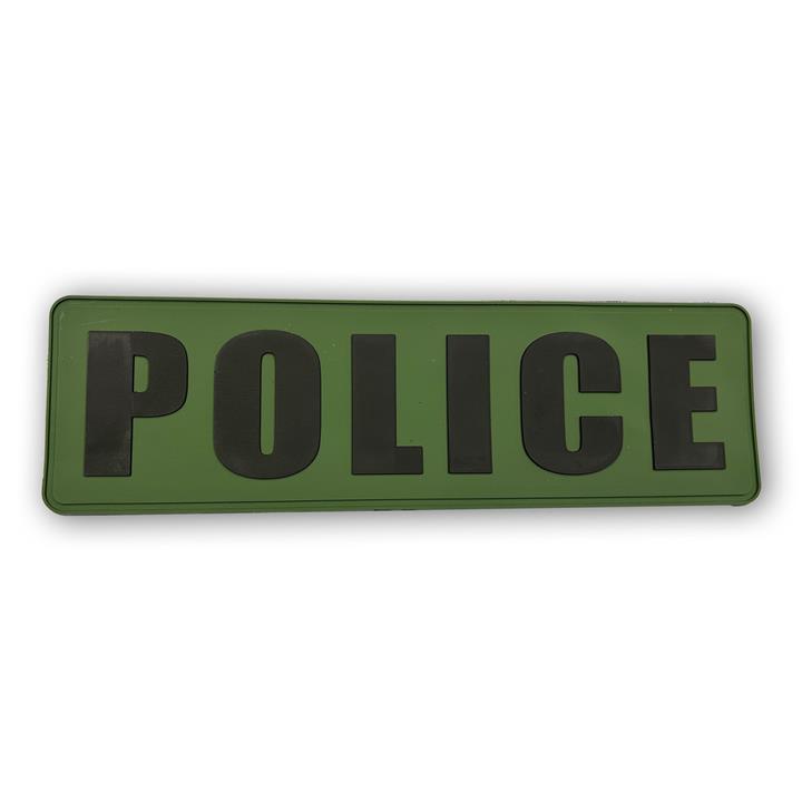 Σήμα Police Πλάτης PVC 3D 27 x 8 cm (Χαμηλής Ορατότητας) Τεμάχιο