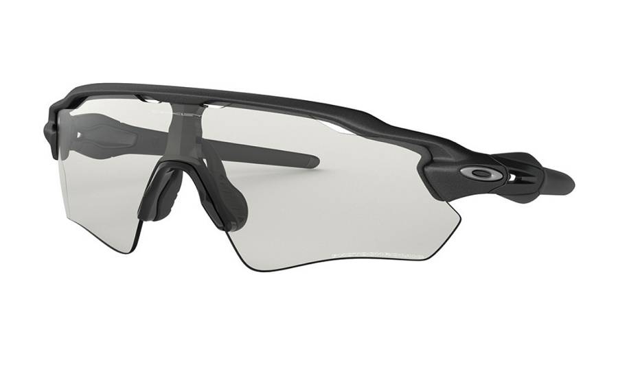 Oakley Radar Ev Path Ανδρικά Γυαλιά Ηλίου με Μαύρο Κοκκάλινο Σκελετό και Διάφανο Φακό OO9208-13