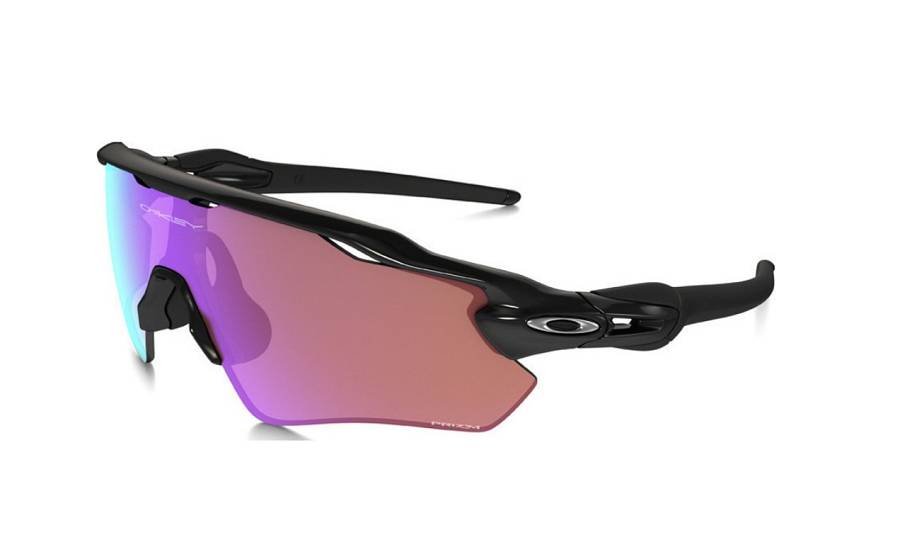 Oakley Radar Ev Path Ανδρικά Γυαλιά Ηλίου με Μαύρο Κοκκάλινο Σκελετό και Μωβ Καθρέφτη Φακό OO9208-44
