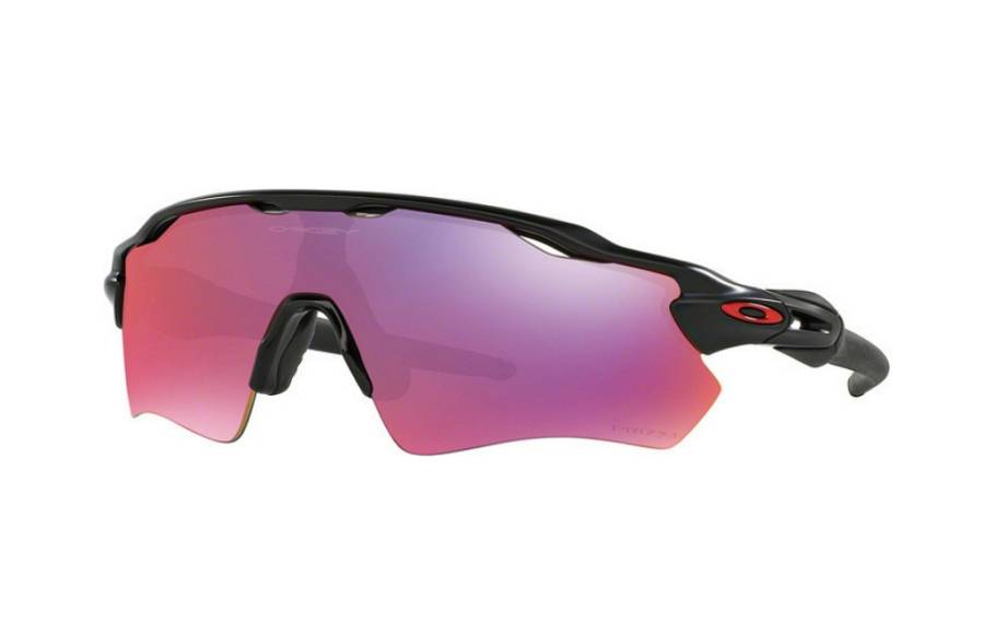 Oakley Radar Ev Path Ανδρικά Γυαλιά Ηλίου με Μαύρο Κοκκάλινο Σκελετό και Μωβ Καθρέφτη Φακό OO9208-46