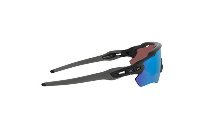 Oakley Radar Ev Path με Μαύρο Κοκκάλινο Σκελετό και Μπλε Polarized Καθρέφτη Φακό OO9208-55