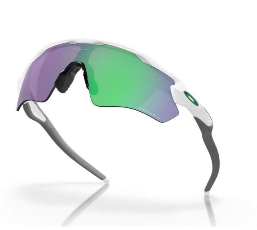 Oakley Radar Ev Path Ανδρικά Γυαλιά Ηλίου με Λευκό Κοκκάλινο Σκελετό και Πράσινο Καθρέφτη Φακό OO9208-71