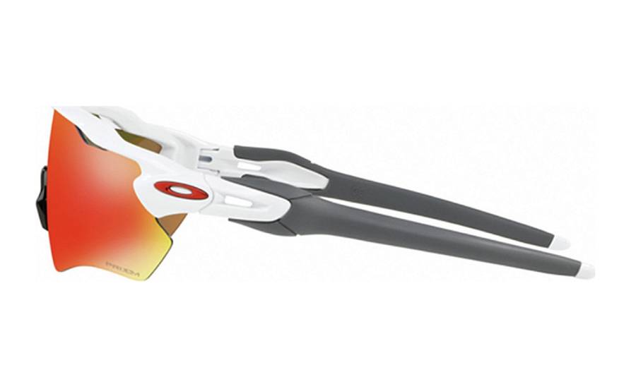 Oakley Radar Ev Path Ανδρικά Γυαλιά Ηλίου με Λευκό Κοκκάλινο Σκελετό και Κόκκινο Καθρέφτη Φακό OO9208-72