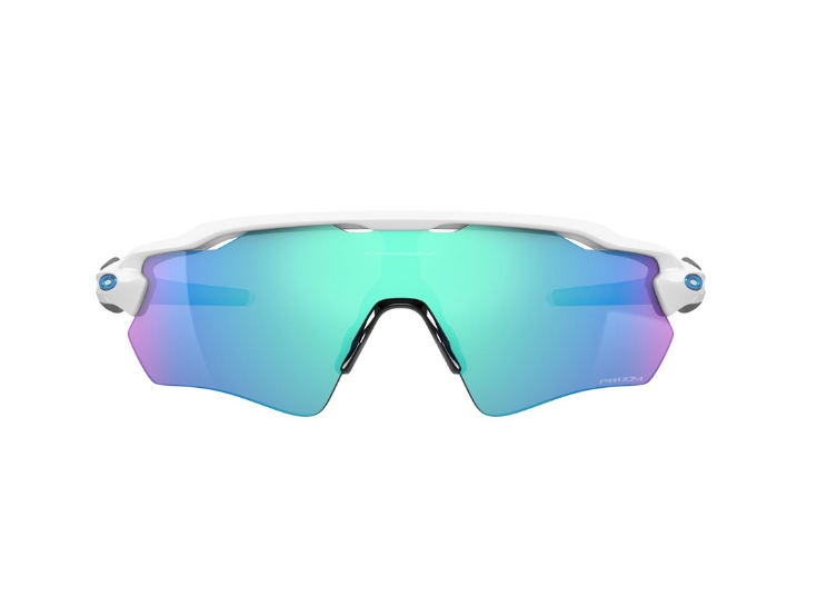 Oakley Radar Ev Path Ανδρικά Γυαλιά Ηλίου με Λευκό Κοκκάλινο Σκελετό και Μπλε Καθρέφτη Φακό OO9208-73