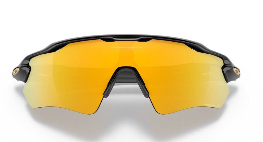 Oakley Radar Ev Path με Μαύρο Κοκκάλινο Σκελετό και Κίτρινο Polarized Καθρέφτη Φακό OO9208-C9