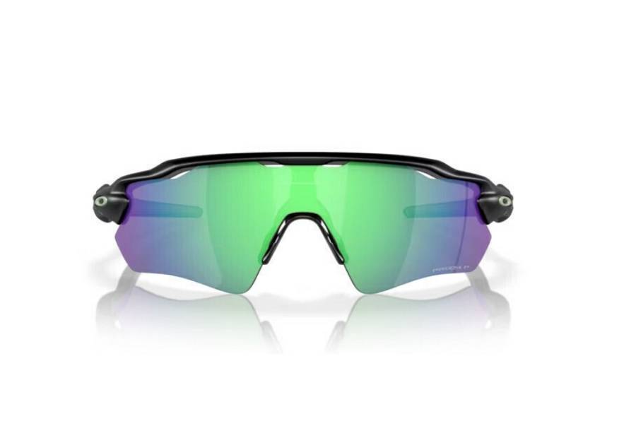 Oakley Radar Ev Path Ανδρικά Γυαλιά Ηλίου με Μαύρο Κοκκάλινο Σκελετό και Πράσινο Καθρέφτη Φακό OO9208-F0