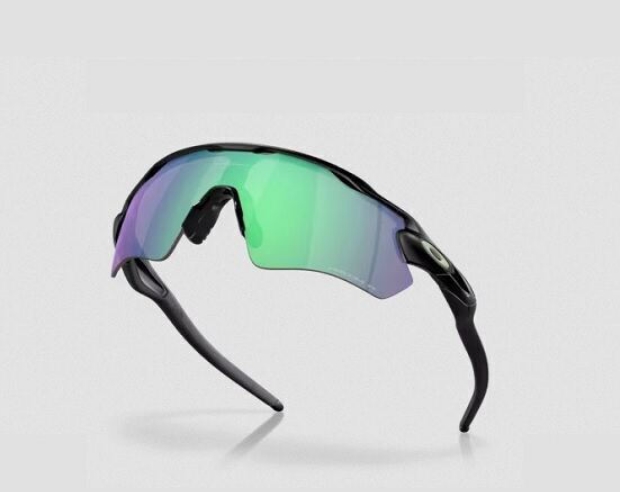 Oakley Radar Ev Path Ανδρικά Γυαλιά Ηλίου με Μαύρο Κοκκάλινο Σκελετό και Πράσινο Καθρέφτη Φακό OO9208-F0